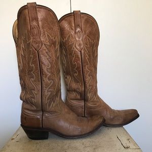 Old west authentic cowgirl boots